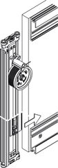 Concepta connec.track silv.2do.110/900mm Hafele 408.30.094 ảnh 2