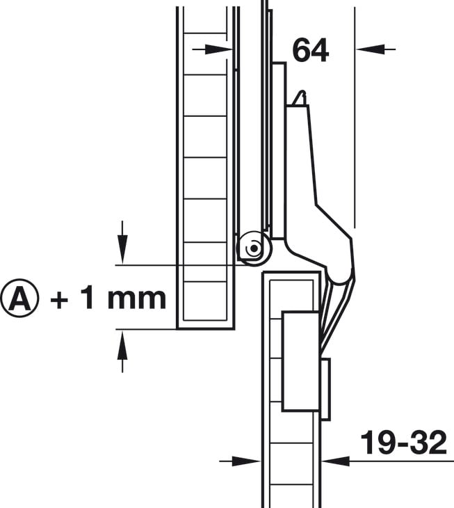 Phụ Kiện Bản Lề Cho Cửa 1 Cánh 19 - 32mm Hafele 408.24.002 - Chọn phụ kiện bản lề Cho cửa 1 cánh 19 Häfele 408.24.002 theo cánh và kiểu lắp