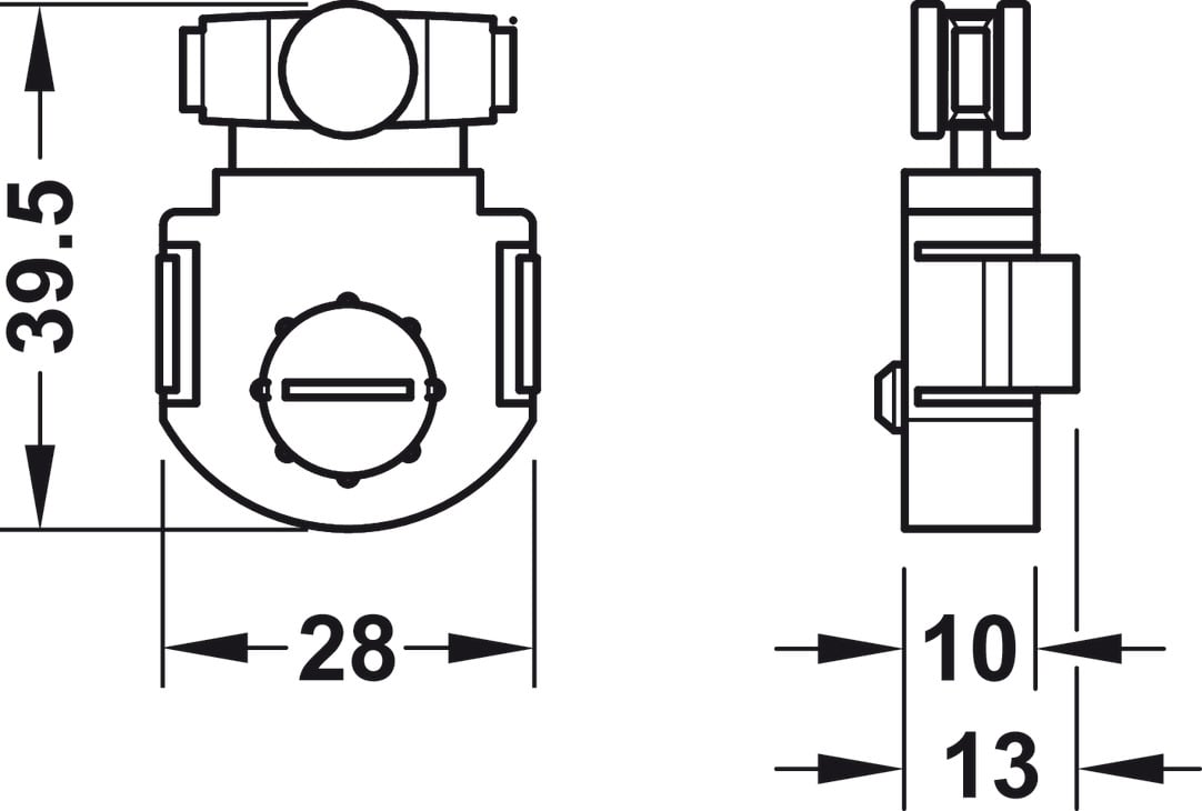 Bánh xe F-Line11 12A (xám) Hafele 404.73.321 - Bánh xe F-Line11 12A (xám) Häfele 404.73.321 là gì?