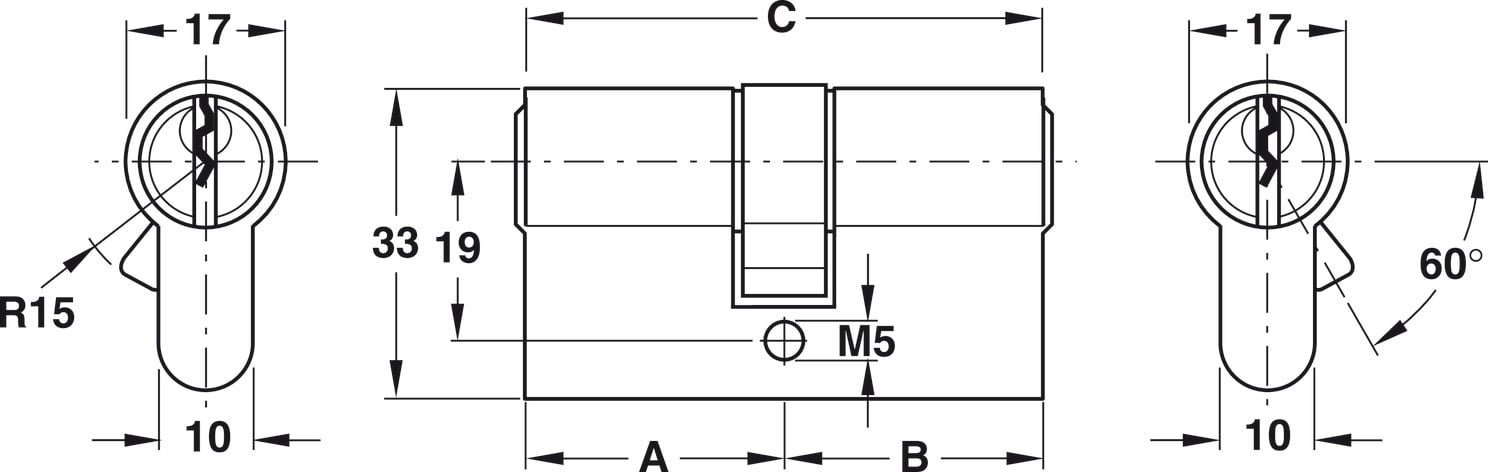 Ruột khóa 2 đầu chìa 60mm Hafele 916.96.006 - Bảo quản và vệ sinh ruột khóa 2 đầu chìa 60mm Hafele 916.96.006