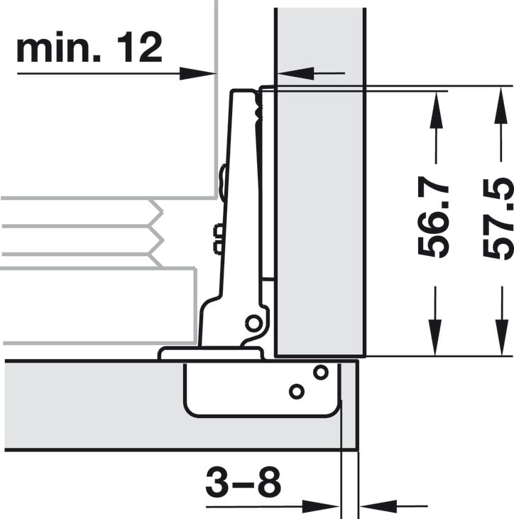 M510 Kuehlscr.chr.48/6 scr. n. damp Hafele 329.36.601 - Những lưu ý khi chọn phụ kiện và linh kiện Häfele