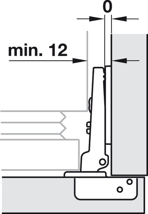 M510 Kuehlscr.chr.48/6 scr. n. damp Hafele 329.36.601 - Hướng dẫn lắp đặt và sử dụng M510 Kuehlscr.chr.48/6 scr. N. Damp Hafele 329.36.601