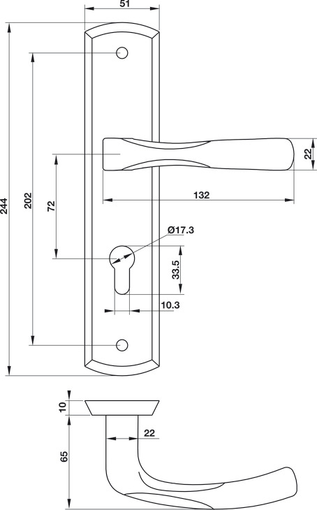Tay Nắm Gạt Đế Dài Mở Phải C/C 72mm Hafele 903.98.462 - Chất liệu quyết định độ bền tay nắm cửa Tay Nắm Gạt Đế Dài Mở Phải C/C 72mm Hafele 903.98.462 - Chất liệu quyết định độ bền tay nắm cửa