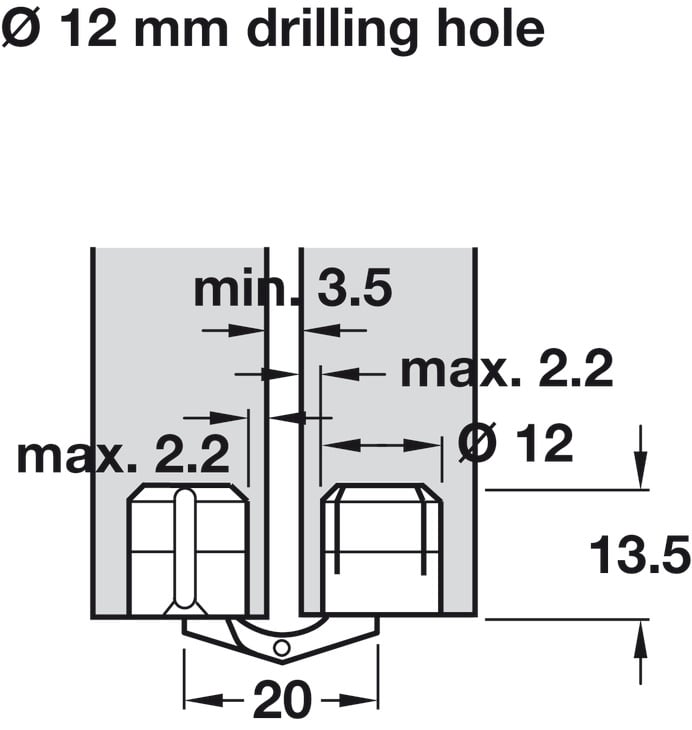 Bản lề ZYSA 12mm =KL Hafele 341.23.503 - Bản lề ZYSA 12mm =KL Häfele 341.23.503 dùng cho cánh nào? Bản lề ZYSA 12mm =KL Hafele 341.23.503 - Bản lề ZYSA 12mm =KL Häfele 341.23.503 dùng cho cánh nào?