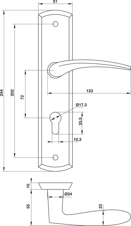 Tay Nắm Gạt Đế Dài C/C 72mm Hafele 903.98.473 - Tay nắm gạt đế dài C/C 72mm Häfele 903.98.473 dùng cho cửa nào? Tay Nắm Gạt Đế Dài C/C 72mm Hafele 903.98.473 - Tay nắm gạt đế dài C/C 72mm Häfele 903.98.473 dùng cho cửa nào?