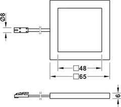 Đèn Led Chiếu 3036 Hệ 24V Hafele 833.77.181 ảnh 3