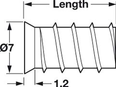 Vít varianta 5/10.5mm Hafele 012.14.910 ảnh 2