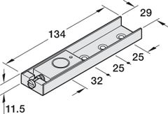 Bản Lề Sàn EN3 Tải Trọng 100Kg Hafele 932.77.010 ảnh 6