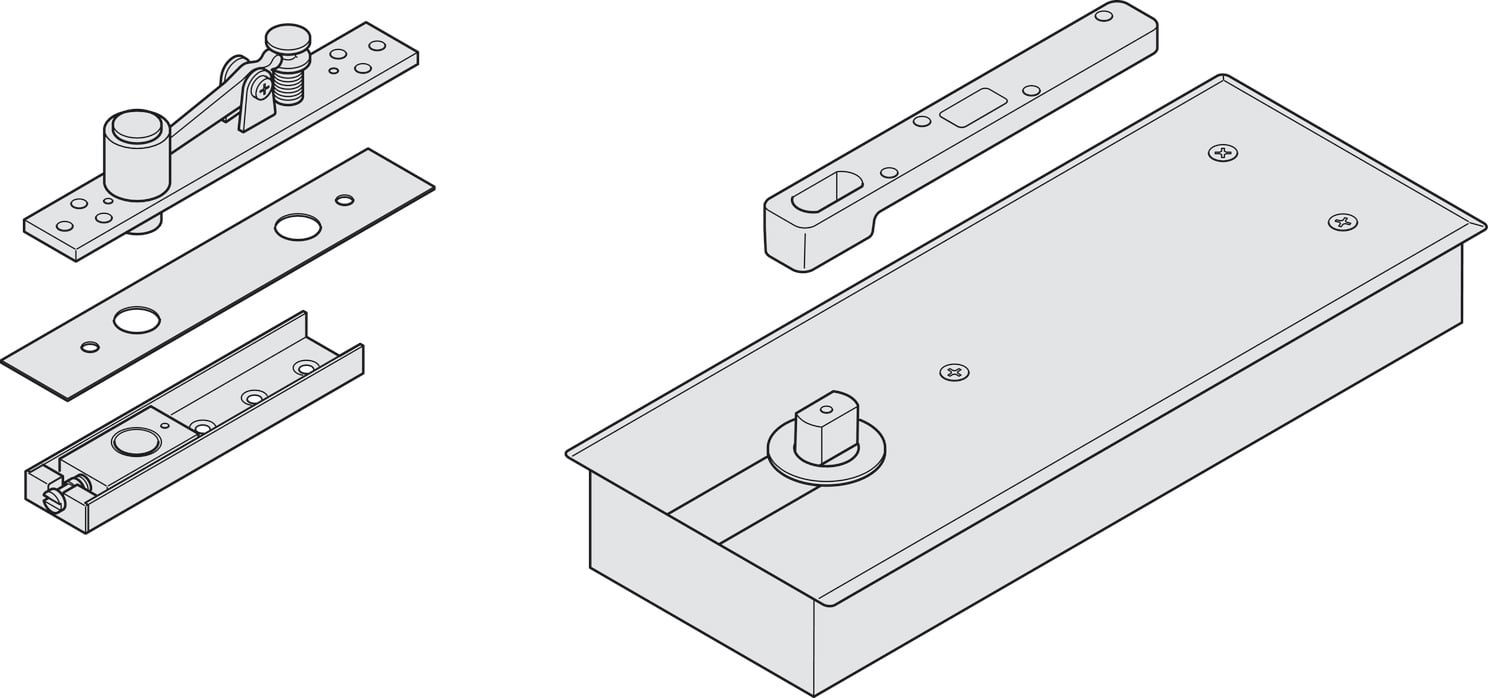 Bản Lề Sàn EN2 80Kg Hafele 932.77.000 - Những thông số cần kiểm tra trước khi mua bản lề