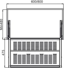 Kệ Để Giày Bằng Kim Loại 800mm Hafele 807.95.863 ảnh 2