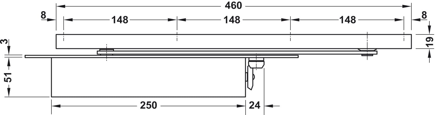 Tay Đẩy Hơi Cùi Chỏ Âm 150Kg Hafele 931.84.399 - Chất liệu quyết định độ bền phụ kiện cửa Tay Đẩy Hơi Cùi Chỏ Âm 150Kg Hafele 931.84.399 - Chất liệu quyết định độ bền phụ kiện cửa