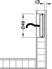 Ăng-ten FAN 200 D=40mm L=3m Hafele 237.59.061 ảnh 5