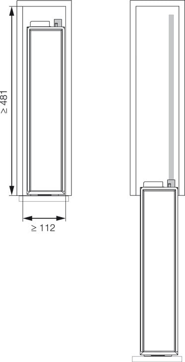 Rổ Kéo 150mm No.15 Hafele 545.61.063 - Lưu ý khi thi công phụ kiện lưu trữ Rổ Kéo 150mm No.15 Hafele 545.61.063 - Lưu ý khi thi công phụ kiện lưu trữ