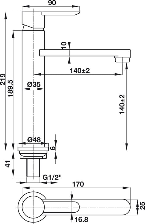 Vòi Lạnh Vigor 100 Hafele 495.61.138 - Lắp đặt vòi 495.61.138 Vòi Lạnh Vigor 100 Hafele 495.61.138 - Lắp đặt vòi 495.61.138