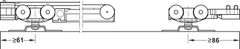 Phụ Kiện Cửa Trượt Slido Classic 120P Hafele 941.02.037 ảnh 6