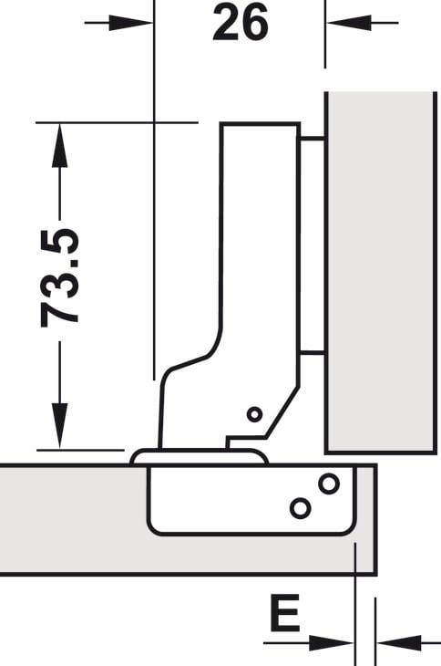 Bản Lề Metalla SM Không Bật 110° Trùm Nửa Hafele 315.18.301 - Vì sao nên quan tâm đến bản lề khi làm nội thất? Bản Lề Metalla SM Không Bật 110° Trùm Nửa Hafele 315.18.301 - Vì sao nên quan tâm đến bản lề khi làm nội thất?