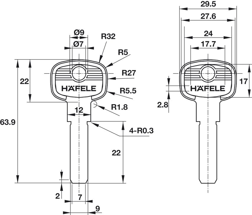 Bộ Khóa Treo Super 60mm Hafele 482.01.948 - Chọn bộ khóa treo Super 60mm Häfele 482.01.948 theo cửa thế nào cho chuẩn? Bộ Khóa Treo Super 60mm Hafele 482.01.948 - Chọn bộ khóa treo Super 60mm Häfele 482.01.948 theo cửa thế nào cho chuẩn?