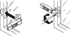 Bản Lề Metalla SM 110º Trùm Ngoài Hafele 315.26.710 ảnh 4