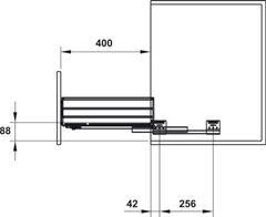 Bộ Rổ Xoong Nồi Cappella 900mm Hafele 549.08.034 ảnh 3