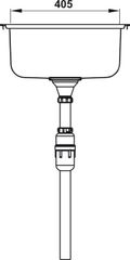Bộ Xả Cho Chậu 2 Hộc Hafele 567.25.875 ảnh 4