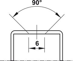 Bas Nối Góc Hafele 260.26.998 ảnh 3