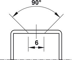 Bas Nối Góc Hafele 260.26.997 ảnh 3