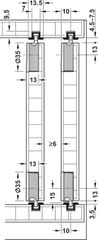 Dẫn Hướng Trên Với Khóa Hafele 404.19.320 ảnh 4