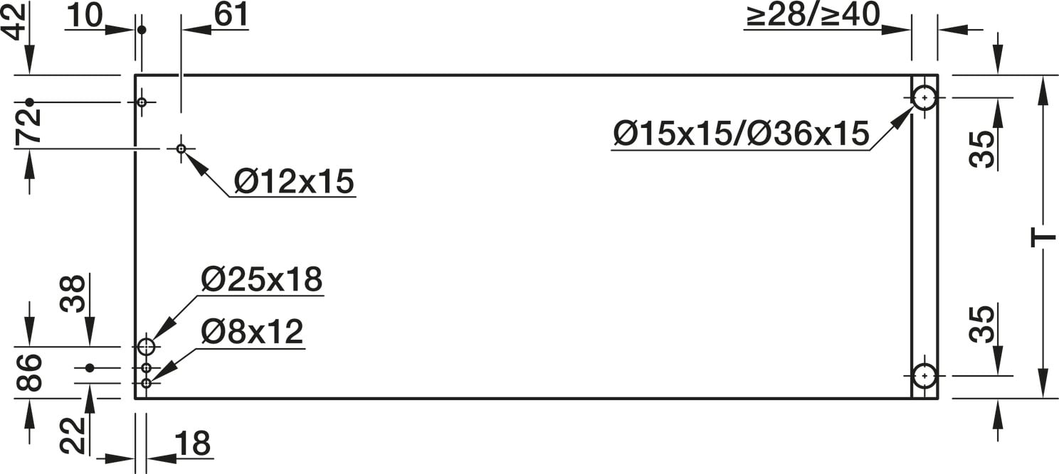 Phụ kiện bàn xoay Hafele 646.31.004 – ảnh 6