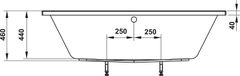 Bồn Tắm Âm Hình Bầu Dục Nagoya 1700 Hafele 588.79.600 ảnh 2
