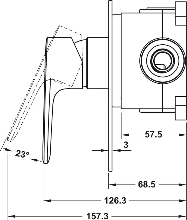Bộ Trộn Âm 1 Đường Nước Kobe Hafele 589.15.008 - Chọn bộ trộn âm 1 đường nước Kobe 589.15.008 theo kiểu lắp và đường nước Bộ Trộn Âm 1 Đường Nước Kobe Hafele 589.15.008 - Chọn bộ trộn âm 1 đường nước Kobe 589.15.008 theo kiểu lắp và đường nước