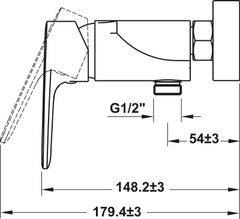 Bộ Trộn Nổi 1 Đường Nước Kobe Hafele 589.15.006 ảnh 3