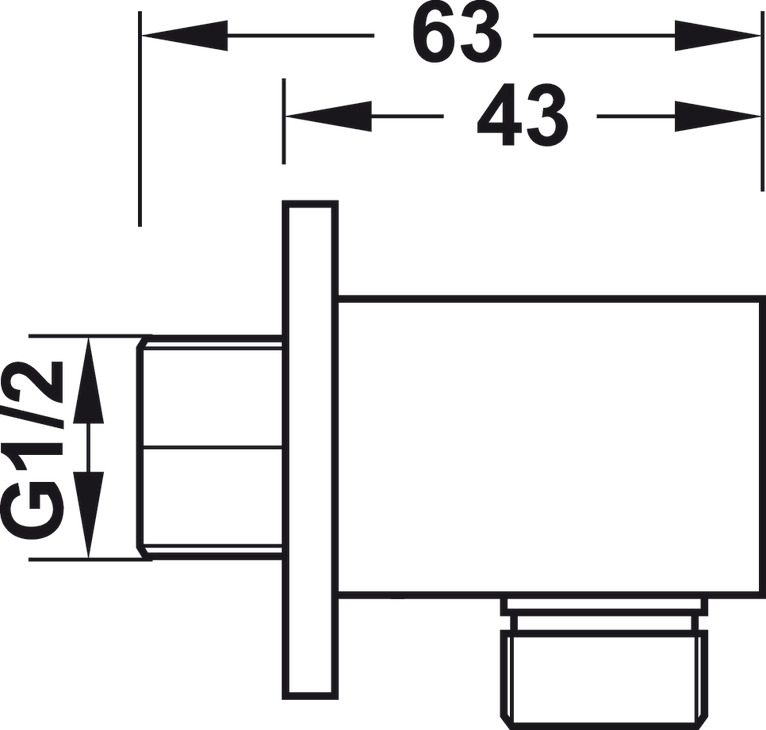 Bộ Tiếp Nước Dạng Vuông Hafele 485.60.009 - Chất liệu và chất lượng phụ kiện Häfele Bộ Tiếp Nước Dạng Vuông Hafele 485.60.009 - Chất liệu và chất lượng phụ kiện Häfele