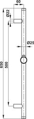 Thanh Trượt 650R Cho Sen Tay Hafele 485.60.704 ảnh 2