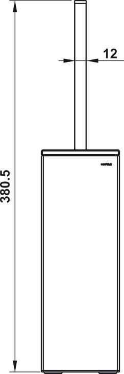 Giá Treo Cọ Vệ Sinh Kính Trắng Hafele 495.80.230 - Hướng dẫn lắp đặt giá treo cọ vệ Sinh kính trắng Hafele 495.80.230