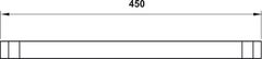 Thanh Treo Khăn Đơn 450mm Hafele 495.80.235 ảnh 5