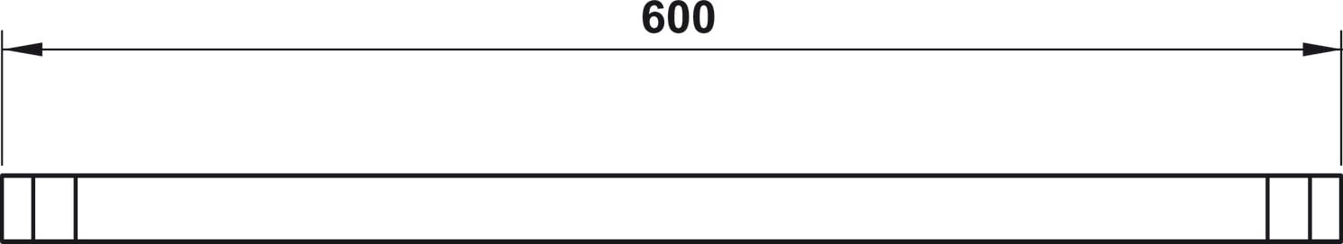 Thanh Treo Khăn Đơn 600mm Hafele 495.80.236 - Bảo quản thanh treo khăn Kobe Thanh Treo Khăn Đơn 600mm Hafele 495.80.236 - Bảo quản thanh treo khăn Kobe
