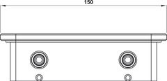 Kệ Kính Đen 150 Hafele 495.80.244 ảnh 3