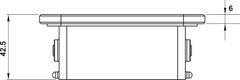 Kệ Kính Trắng 150 Hafele 495.80.237 ảnh 5