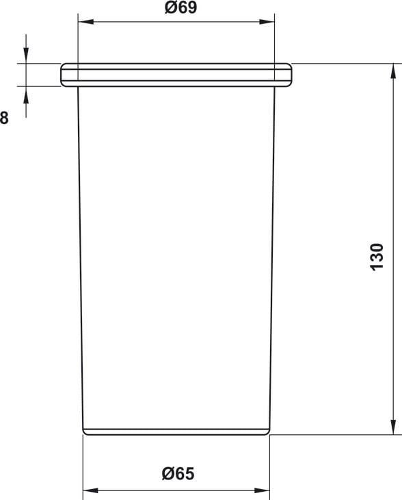Ly Đựng Dụng Cụ Hafele 495.80.241 - Ứng dụng thực tế của Ly đựng dụng cụ