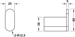 Bộ Phụ Kiện Nhà Tắm Chiba Hafele 499.98.350 ảnh 3