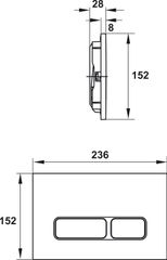 Nút Nhấn Xả Thải Mechanical Hafele 588.73.564 ảnh 2