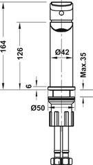 Vòi Trộn Uni 100 Hafele 495.61.129 ảnh 2