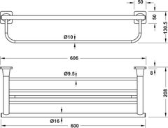 Kệ Để Khăn Tắm Hafele 580.41.413 ảnh 2