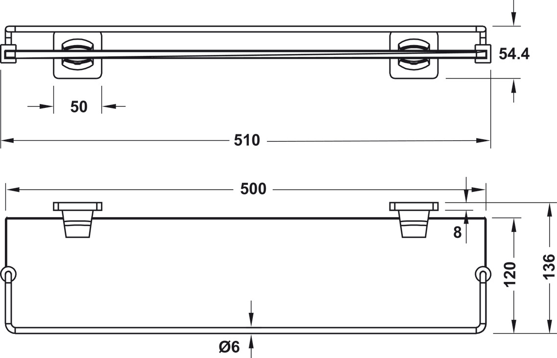 Kệ Kính Nhà Tắm Hafele 580.41.430 - Kệ kính nhà tắm 580.41.430 được làm từ gì? Kệ Kính Nhà Tắm Hafele 580.41.430 - Kệ kính nhà tắm 580.41.430 được làm từ gì?