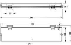 Kệ Kính Nhà Tắm Hafele 580.41.430 ảnh 2