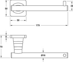 Giá Treo Giấy Vệ Sinh Hafele 580.41.440 ảnh 2