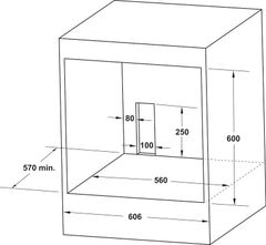 Lò Nướng Âm Tủ HO-6T70A Hafele 538.01.441 ảnh 2