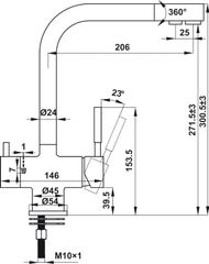 Vòi Rửa Chén HT21-CH2F271 Hafele 577.55.210 ảnh 4