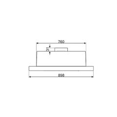 Máy Hút Mùi Âm Tủ 90cm Smeg KSET92E 536.84.872 ảnh 5