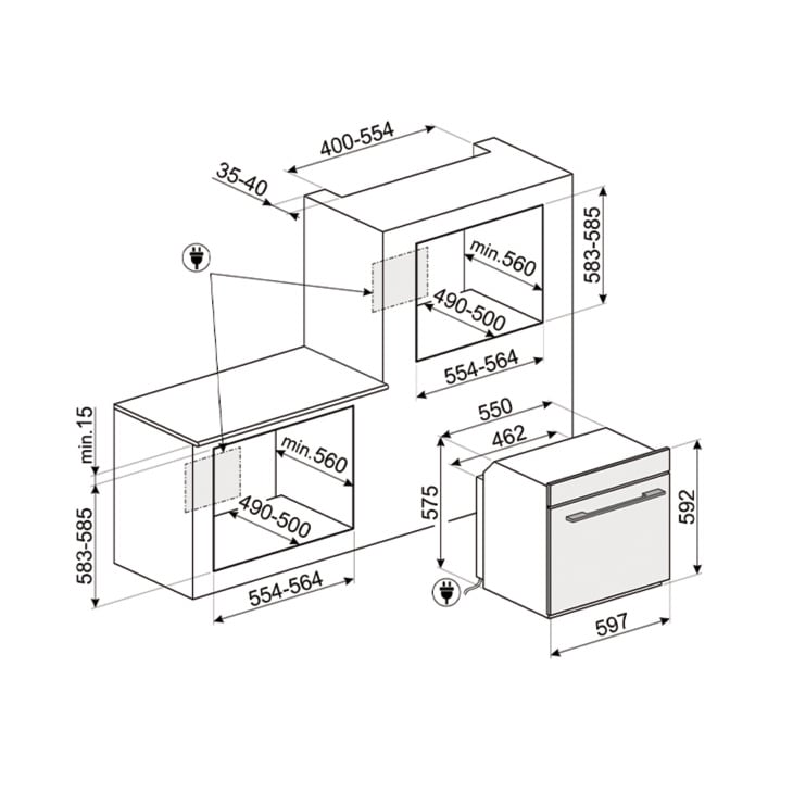 Lò Nướng Smeg SO6102TS 536.64.982 – ảnh 4